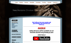 Newhorizonschristian.org thumbnail