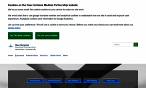 Newhorizonsmedicalpartnership.nhs.uk thumbnail