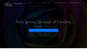 Newjerseyfencing.org thumbnail