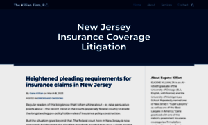 Newjerseyinsurancecoveragelitigation.com thumbnail