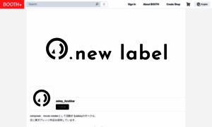Newlabel.booth.pm thumbnail