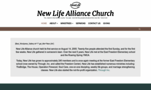 Newlifealliancechurch.com thumbnail