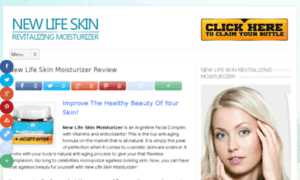 Newlifeskinmoisturizer.com thumbnail