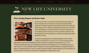 Newlifeuniversity.org thumbnail