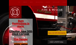 Newmanlakefire.com thumbnail