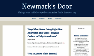 Newmarksdoor.typepad.com thumbnail