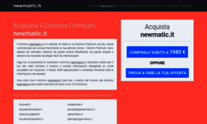 Newmatic.it thumbnail