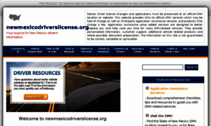 Newmexicodriverslicense.org thumbnail