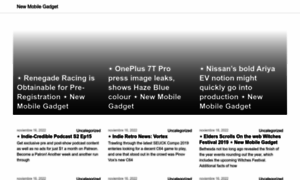 Newmobilegadget.com thumbnail