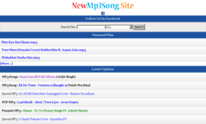 Newmp3song.site thumbnail