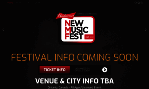 Newmusicfest.ca thumbnail