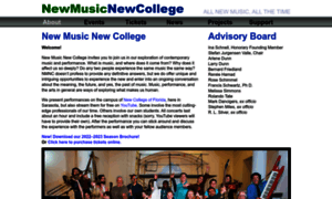 Newmusicnewcollege.org thumbnail