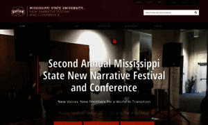 Newnarrativefestival.msstate.edu thumbnail