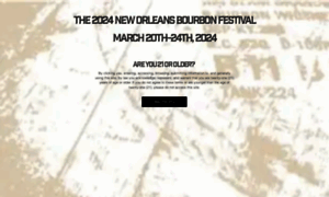 Neworleansbourbonfestival.com thumbnail