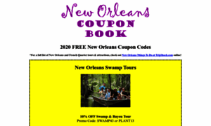 Neworleanscouponbook.com thumbnail