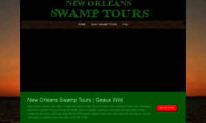 Neworleansswamptours.com thumbnail