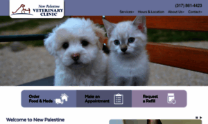 Newpalestinevetclinic.com thumbnail