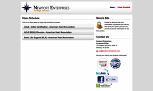 Newport-enterprises.enrollware.com thumbnail