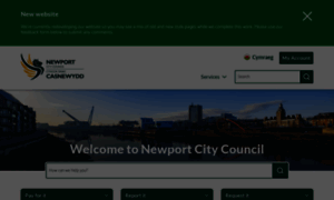 Newport.gov.uk thumbnail