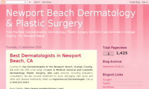 Newportbeachdermatology.blogspot.com thumbnail
