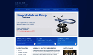Newportmedicinegroup.com thumbnail