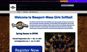 Newportmesasoftball.com thumbnail