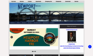 Newportoregon.gov thumbnail