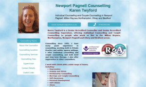 Newportpagnellcounselling-karentwyford.co.uk thumbnail