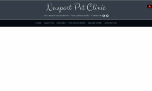 Newportpetclinic.com thumbnail