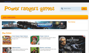 Newpowerrangersgames.org thumbnail