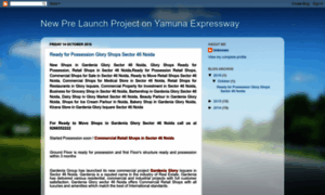 Newprelaunchprojectonyamunaexpressway.blogspot.in thumbnail