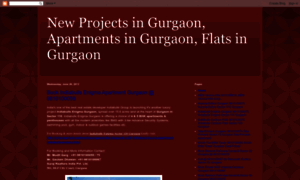 Newprojectsingurgaon.blogspot.com thumbnail