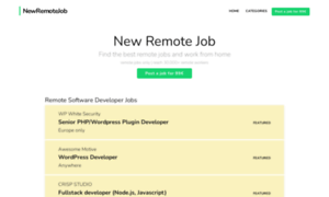 Newremotejob.com thumbnail