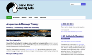 Newriverhealingarts.com thumbnail