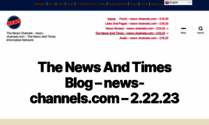 News-channels.com thumbnail