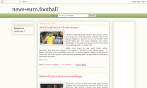 News-euro-football.blogspot.com thumbnail