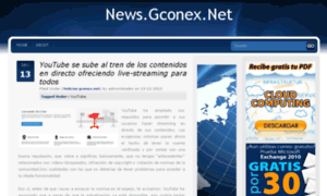 News.gconex.net thumbnail