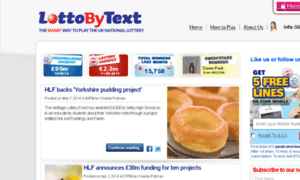 News.lottobytext.co.uk thumbnail