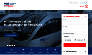 News.mitteldeutsche-regiobahn.de thumbnail