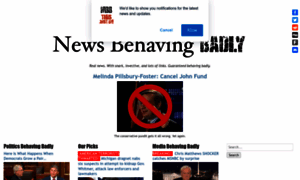 Newsbehavingbadly.com thumbnail