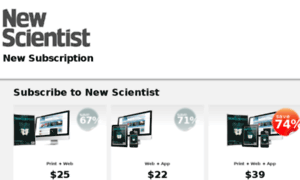 Newscientistsubscriptions.com thumbnail