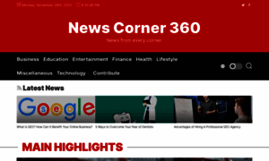 Newscorner360.com thumbnail
