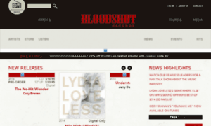 Newsite.bloodshotrecords.com thumbnail