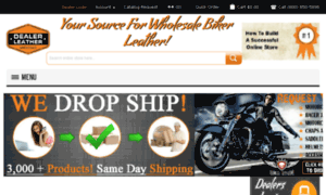 Newsite.dealerleather.com thumbnail