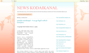 Newskodaikanal.blogspot.com thumbnail