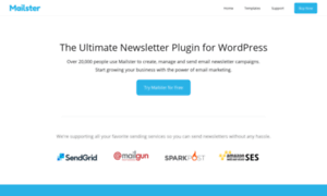 Newsletter-plugin.com thumbnail