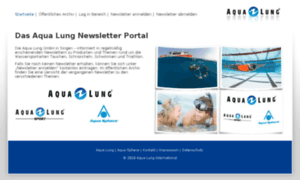 Newsletter.aqualung.de thumbnail