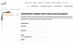 Newsletter.eduqas.co.uk thumbnail