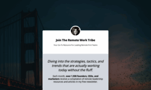 Newsletter.theremoteworktribe.com thumbnail