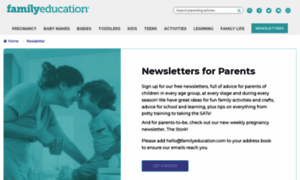 Newsletters.familyeducation.com thumbnail